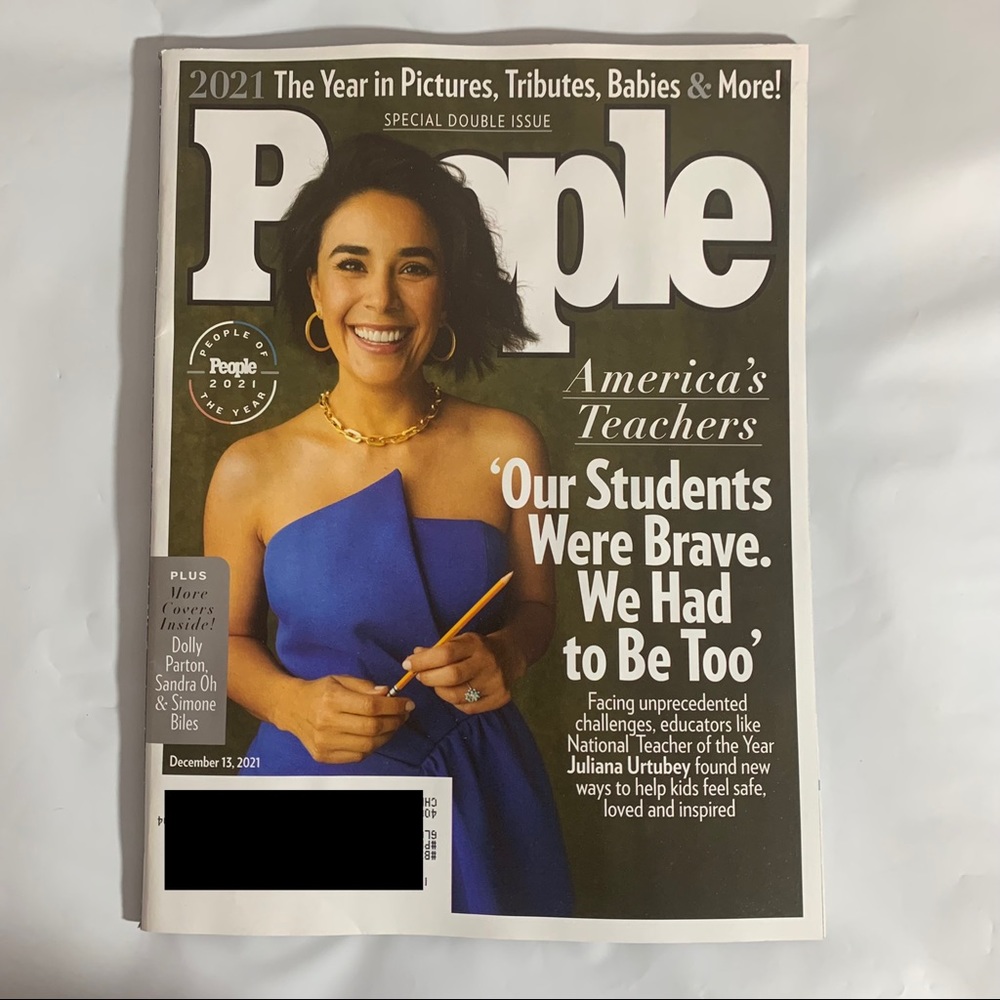 People Magazine December 13 2021 People of the Year Juliana Urtubey Dolly Parton